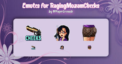 MozamCheeks Emotes