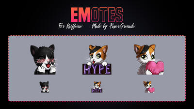 Kattfeine Emotes