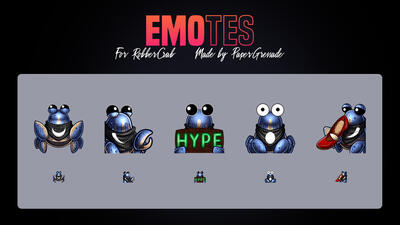 RobberCrab Emotes