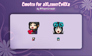 zXLesserEvilXz Emotes